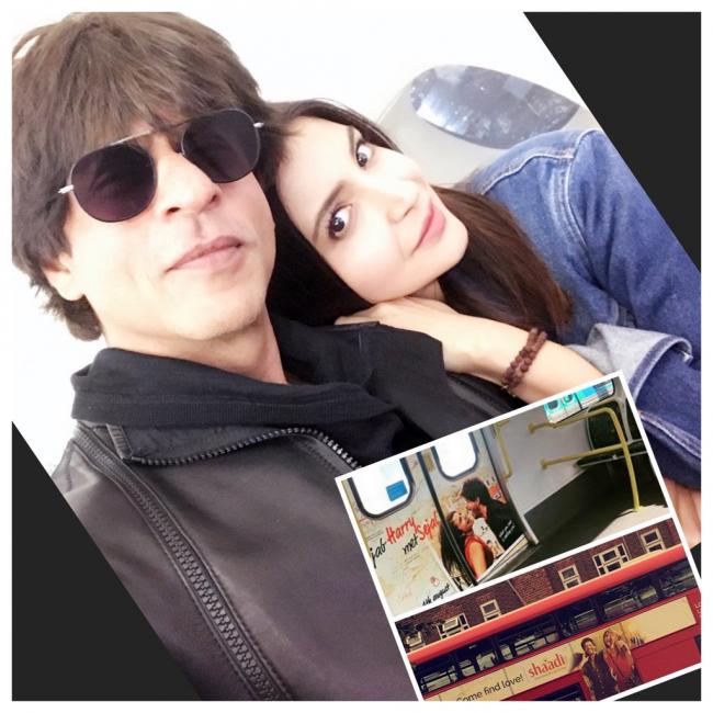 Shah Rukh Khan, Anushka busy promoting Jab Harry Met Sejal