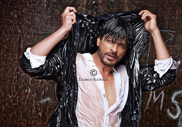 Shah Rukh Khan goes wet in Dabboo Ratnani's photoshoot