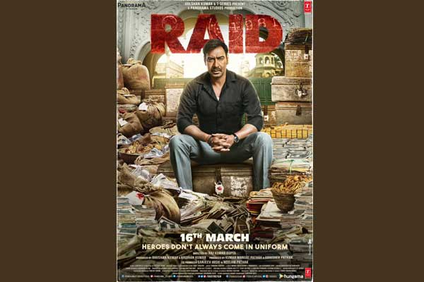Ajay Devgn's Raid to release on Mar 16