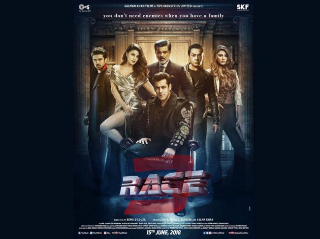 New Race 3 poster unveiled by makers, features all lead actors