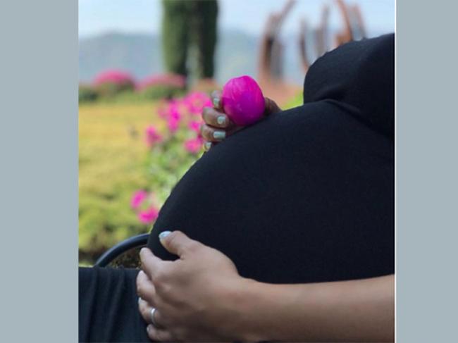 Eva Longoria shares baby bump image, wishes fans on Easter
