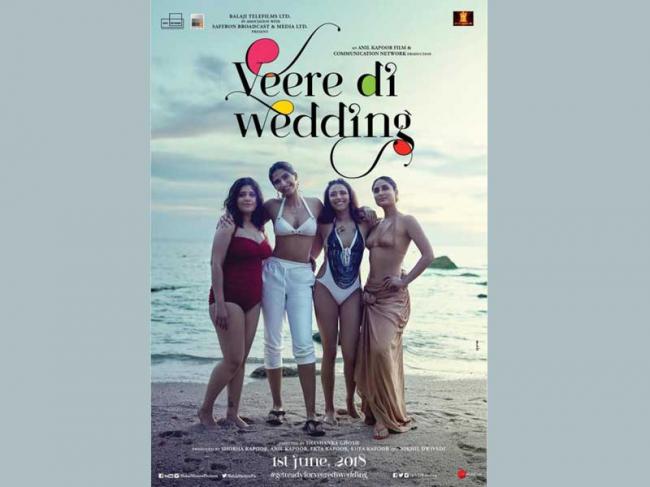 Veere Di Wedding collects Rs. 42.56 cr till Monday