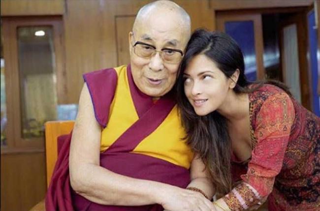 Riya Sen gets inspiration from Dalai Lama, shares picture on social media