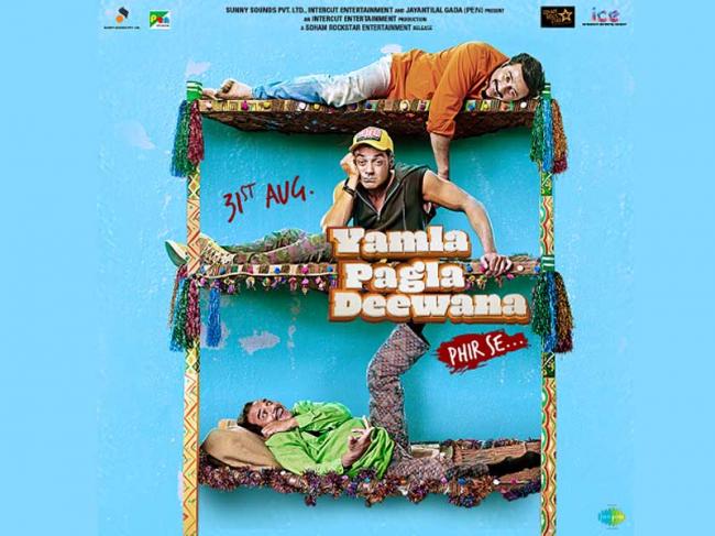 Makers release Yamla Pagla Deewana Phir Se trailer