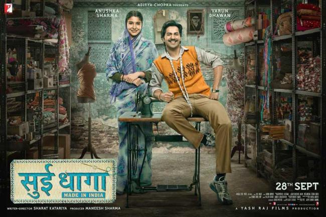 Makers release Anushka Sharma, Varun Dhawan's Sui Dhaaga trailer
