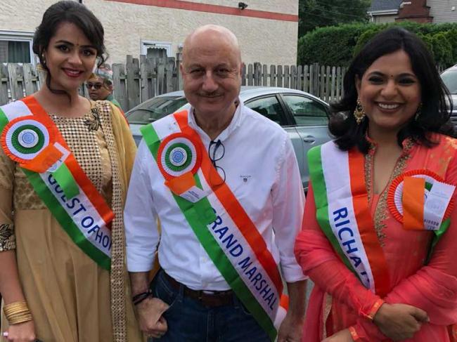Prachi Tehlan joins Anupam Kher in IBA Parade to celebrate Indiaâ€™s spirit