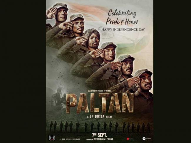 New poster of film Paltan releases
