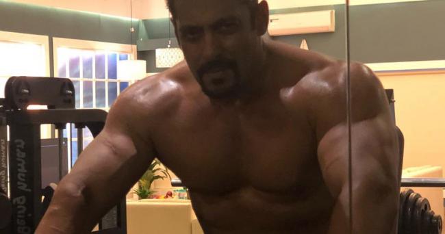 Salman Khan shares a stunning shirtless image of himself on social media