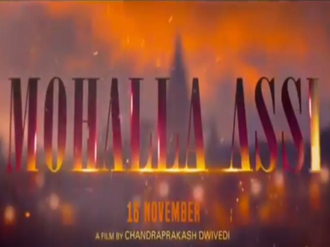 Sunny Deol starrer Mohalla Assi to release on Nov 16