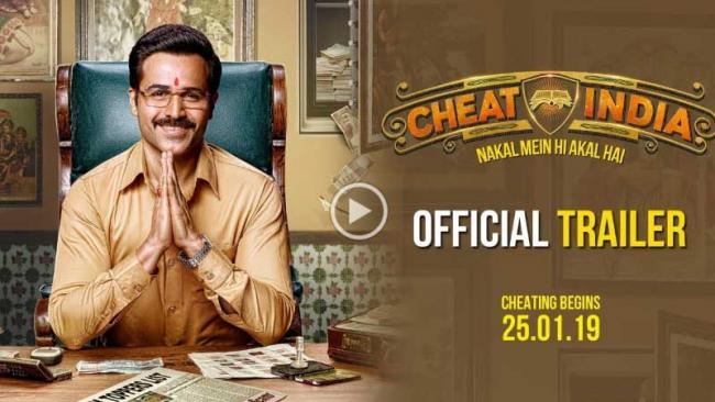 Makers release trailer of Emraan Hashmi's Cheat India