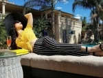 Sunny Leone relaxes on Sunday, shares image