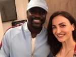 Elli AvrRam meets international singer Akon
