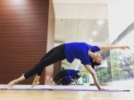 Sunny Leone shares her 'feel good stretch' on social media