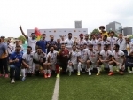 Abhishek Bachchan shares pictures of his winning Football team from Singapore