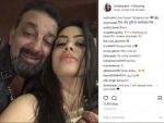 Daughter Trishala shares adorable image with daddy Sanjay Dutt