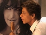 SRK shares image on social media, offers ice cream to Katrina Kaif's portrait