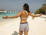 Shilpa Shetty sizzles in bikini during Maldives tour
