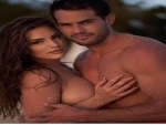 Kelly Brook shares topless image on Instagram