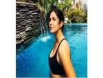Katrina Kaif spends Monday morning in pool, shares picture on social media