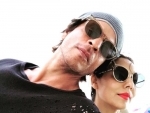 Shah Rukh Khan, Gauri Khan pose for special selfie together