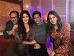 SRK, Katrina Kaif, Anushka Sharma together promote Zero