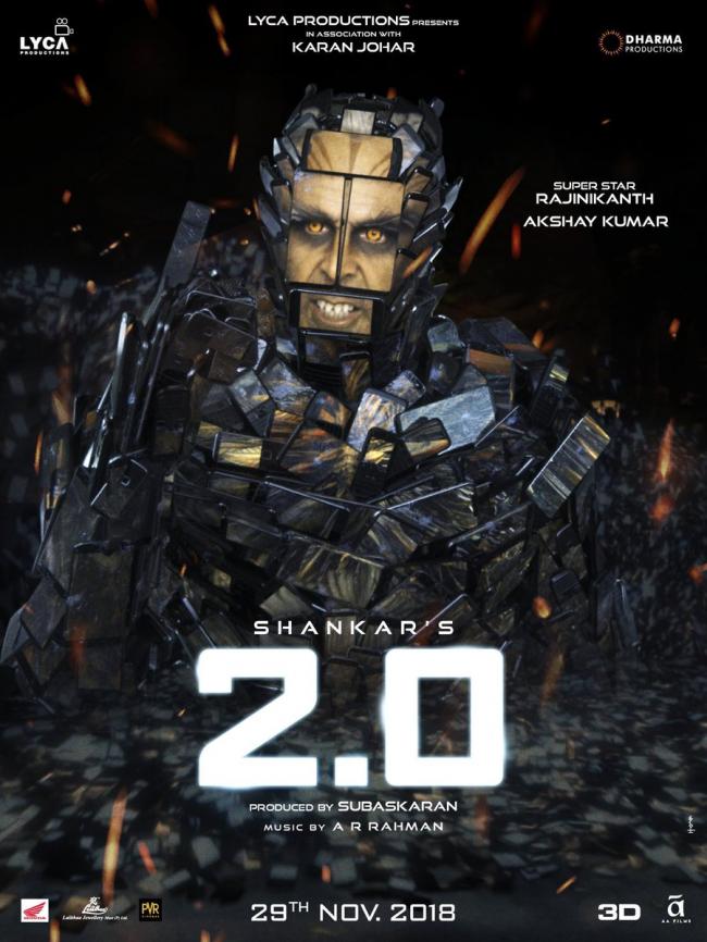 Makers release new 2.0 poster, features Akshay Kumar 
