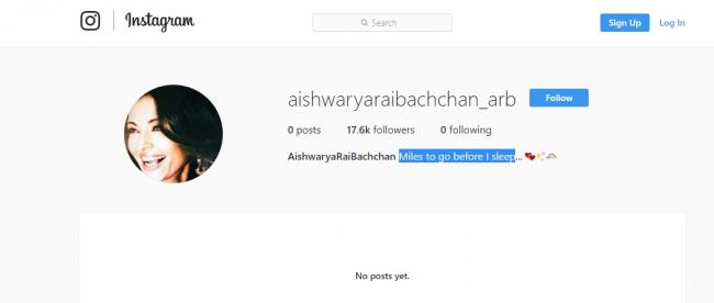 Aishwarya Rai Bachchan joins Instagram | Indiablooms - First Portal on ...