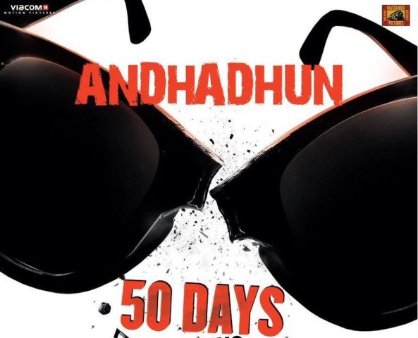 Andhadhun completes 50 days, Ayushmann tweets to express happiness