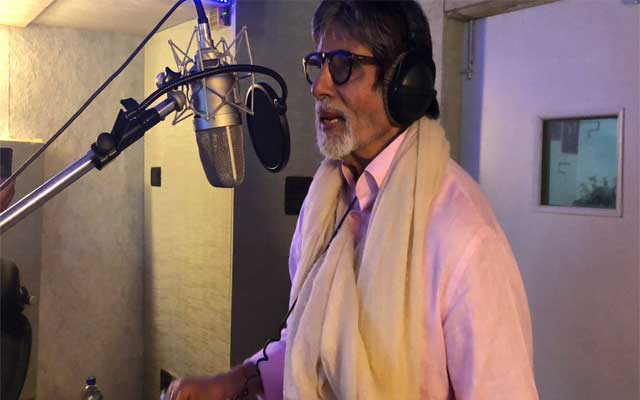 Amitabh Bachchan records song till 4 am