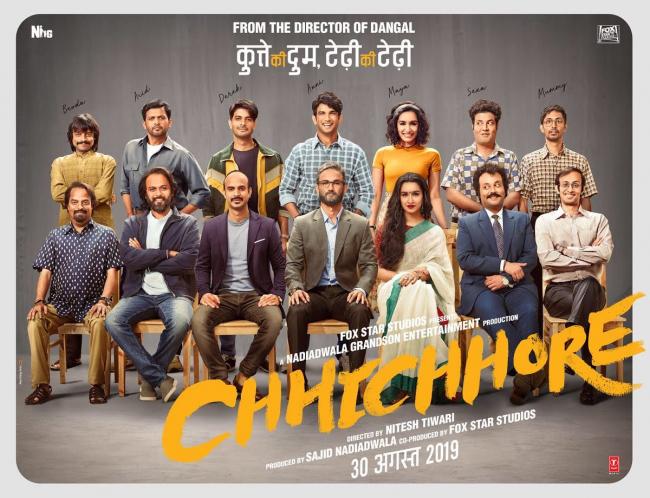 Sushant Singh Rajput, Shraddha Kapoor's Chhichhore to release on August 30 next year, first look poster released 