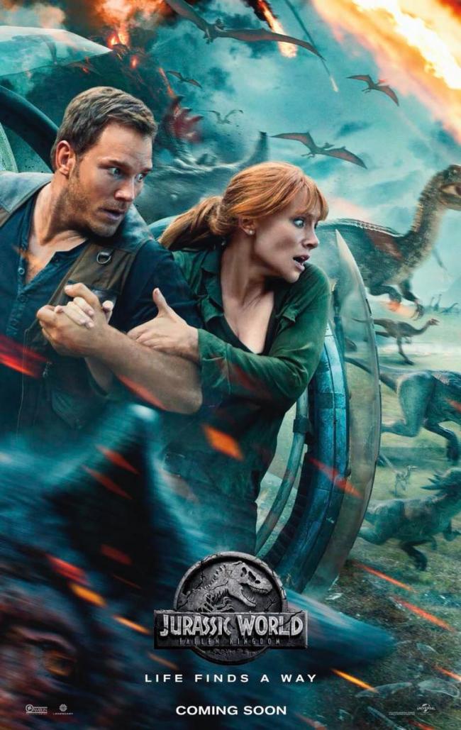 New poster of Jurassic World: Fallen Kingdom released