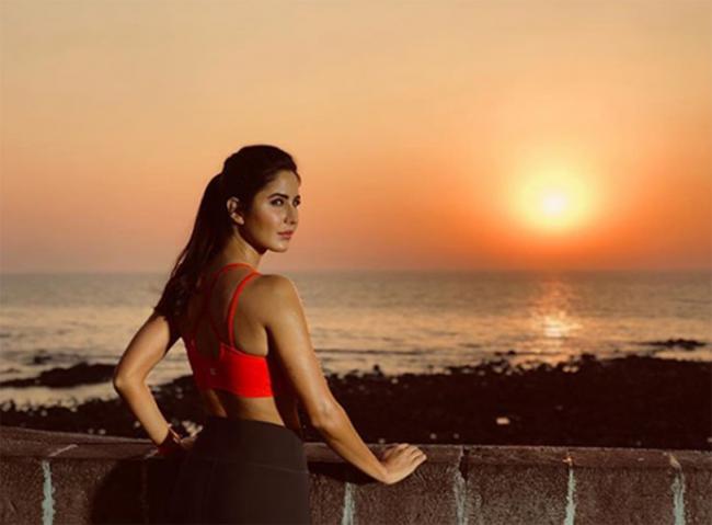 With sunset at background , Katrina Kaif looks absolutely stunning in her latest image on social media