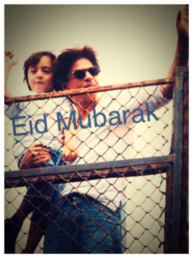 SRK wishes fans on Id-ul-Zuha
