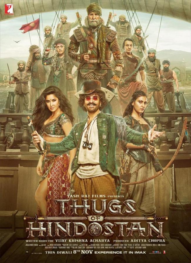 Makers release new poster of Aamir Khan, Amitabh Bachchan's Thugs of Hindostan 