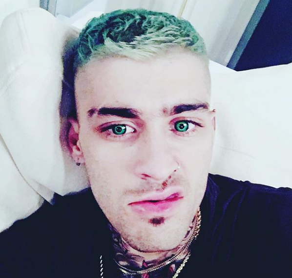 Zayn Malik colours his hair green, shares image on Instagram