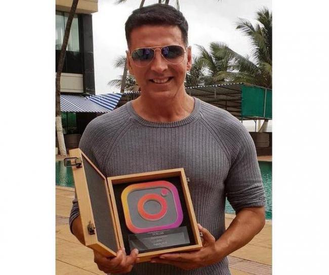 Akshay Kumar becomes first Bollywood actor to cross 20 million followers on Instagram