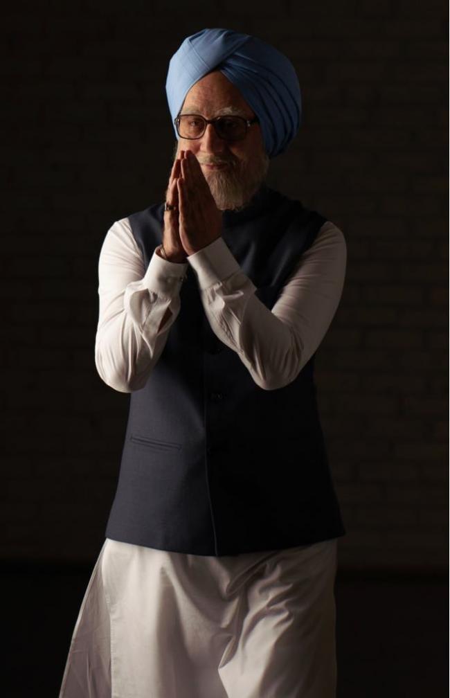 Anupam Kher's look in The Accidental Prime Minister releases