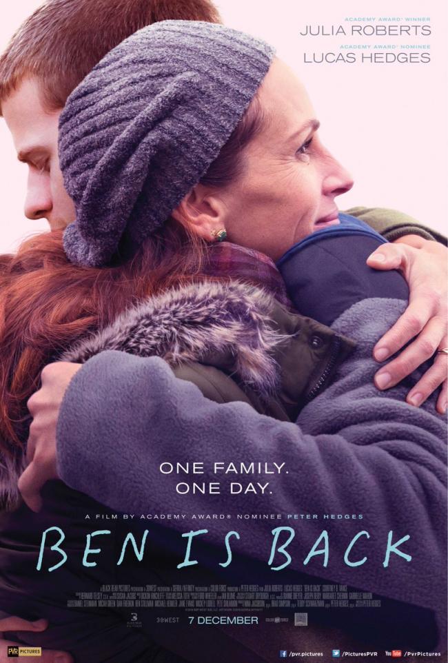Julia Roberts Ben is Back to release in India on Dec 7