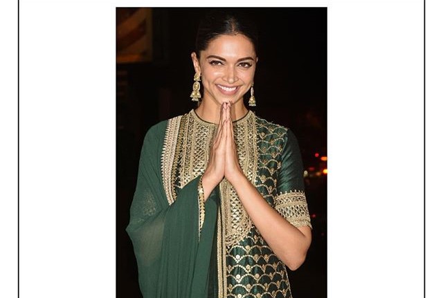 Deepika Padukone wears Sabyasachi-designed heritage silk, looks gorgeous