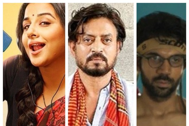 Vidya Balan, Irrfan Khan and Rajkummar Rao top winners in 2018 Filmfare Awards