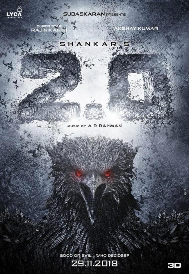 Rajinikanth, Akshay Kumar's 2.0 to release on Nov 28