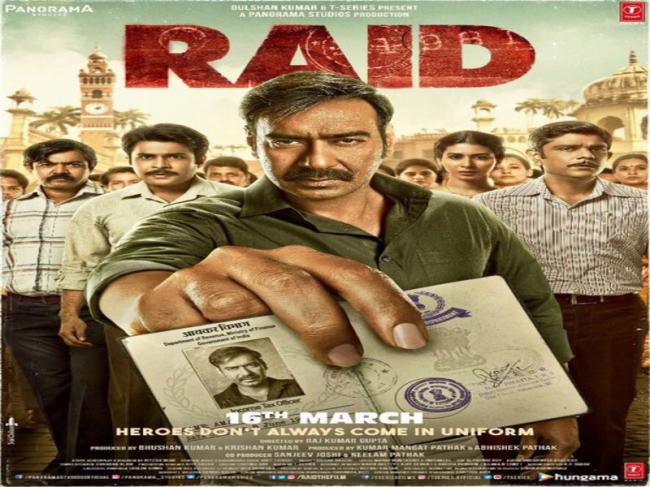 New poster of Ajay Devgn's Raid releases