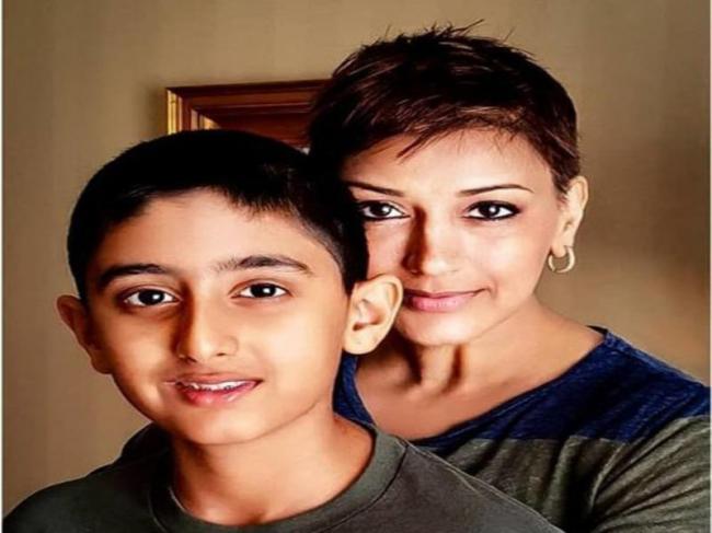 Sonali Bendre spends time with son Ranveer, shares heartfelt message on social media