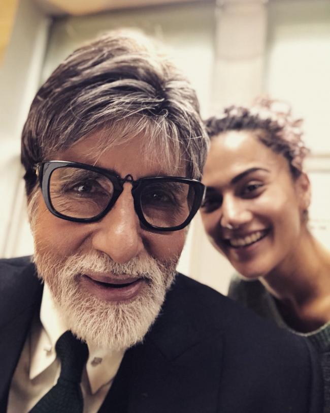 Taapsee Pannu reunites with Amitabh Bachchan for Sujoy Ghosh's Badla