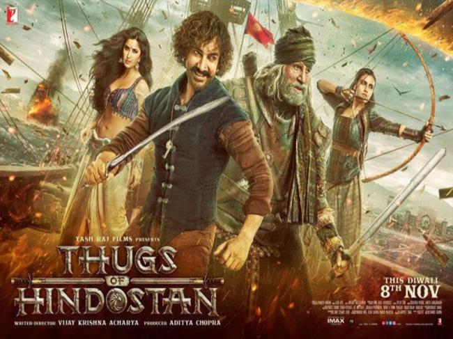 Star-studded Thugs of Hindostan releases today