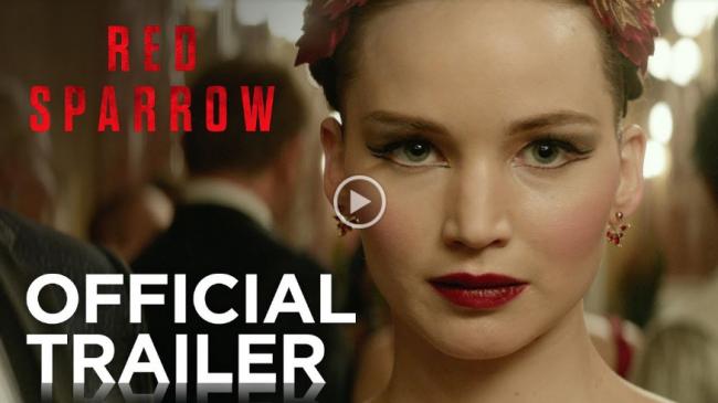 Makers release second trailer of Red Sparrow