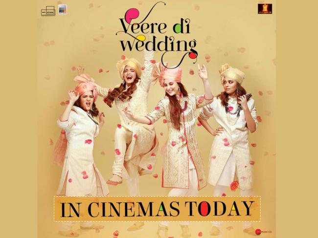 Veere Di Wedding collects Rs. 36.52 cr in three days at box office