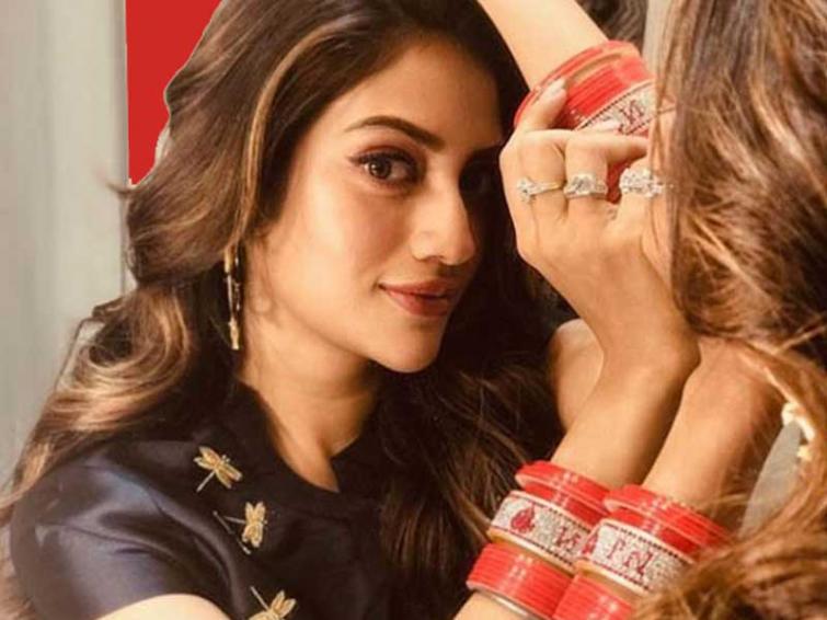 Bengali actress and TMC MP Nusrat Jahan adds another gorgeous image on social media for her fans