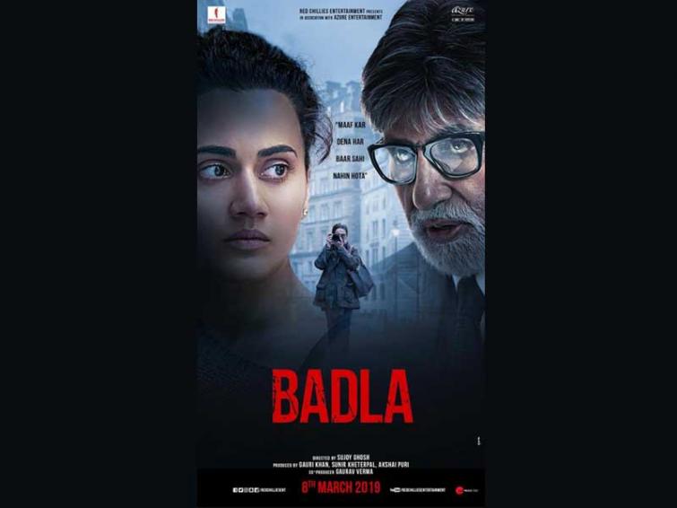 Makers release trailer of Sujoy Ghosh's upcoming movie Badla, features actors Amitabh Bachchan and Taapsee in lead roles