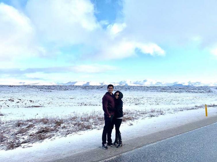 Soundarya Rajinikanth shares pictures from her honeymoon in Iceland